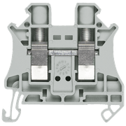 Conector Passagem Termoplástico Cinza 1000V 30A 4Mm2 8WH10000AG00 Siemens
