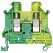 Conector Passagem Termoplástico Verde e Amarelo 4Mm2 8WH10000CG07 Siemens