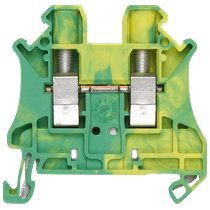 Conector Passagem Termoplástico Verde e Amarelo 4Mm2 8WH10000CG07 Siemens