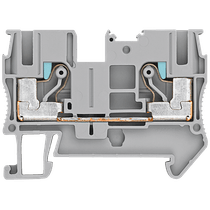 Conector Passagem Termoplástico Cinza 1000V 41A 6Mm2 8WH60000AH00 Siemens
