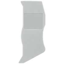 Tampa 2,5Mm2 Conexão Mola Cor Cinza Conector 8WH90000GA00 Siemens