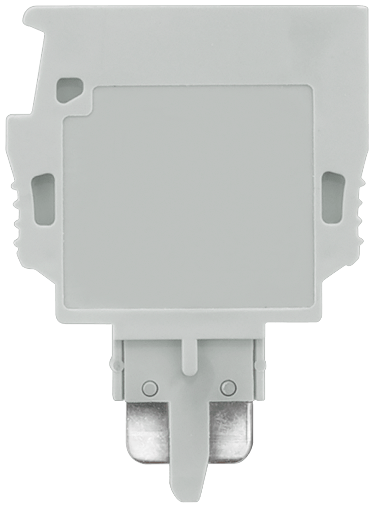 Conector Passagem Poliamida Cinza QTC1,5TG Phoenix Contact