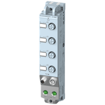 Módulo CLP Comunicação Simatic Et 200Al 4 Entradas 4 Saidas Digital 24V M12 6ES71435AF000BA0 Siemens