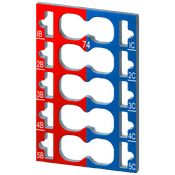 Etiqueta Para Módulo Vm/Az 15Mmx23,3mm Com 10Etiqueta 6ES71936CP742AA0 Siemens
