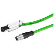 Cabo Comunicação Ethernet M12-180 Rj45 2M 6XV18715TH20 Siemens