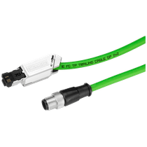 Cabo Comunicação Ethernet M12-180 Rj45 2M 6XV18715TH20 Siemens