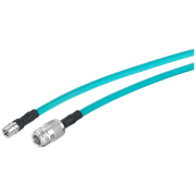 Cabo Coax Cob Azul 2X 1,4mm Qma Iwlan N-Connectcab 6XV18755JH10 Siemens