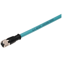 Conector Sensor Conexão Reto M12 Sem Sinalizacao 5P M12 5M 6XV18303DH50 Siemens