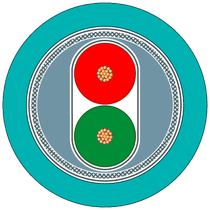 Cabo Controle Profibus Sem C 6XV18303EH10 Siemens