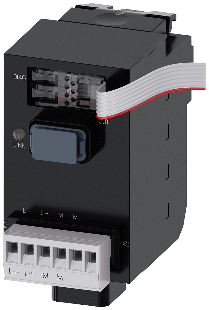 Módulo Interface Profinet 24V 3SU14001LK101AA1 Siemens - Dimensional