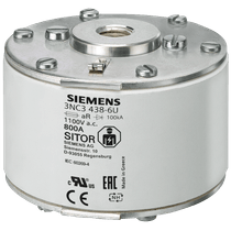 Fusivel NH 3 Rap 1000V 1000A 100Ka Sitor 3NC33416U Siemens