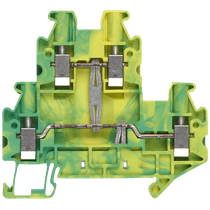 Conector Passagem Termoplástico Verde e Amarelo 4Mm2 8WH10200CG07 Siemens