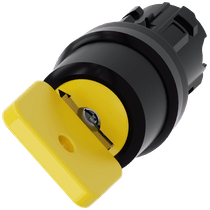 Comutador Chave Ronis 2 Posições Amarelo 22mm 90G 3SU10004JF110AA0 Siemens