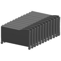 Flaps Frontal Medida 70mm Módulo Sinal 6ES72911BB300XA0 Siemens