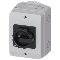 Chave Seccionadora Tetrapolar Fixação Liga e Desliga 32A 690V Com Caixa 3LD22641TC51 Siemens