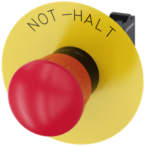 Frontal Botão Redondo Vermelho 22mm Grav Emergência 3SU11001HB203CH0 Siemens