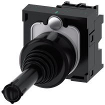 Manipulador Comando 2 Posições Com Ret Preto 22mm 2Na 3SU11007AD101NA0 Siemens