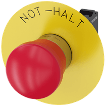 Frontal Botão Redondo Vermelho 22mm Grav Emergência 3SU11501HA203PH0 Siemens