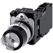 Comutador Chave Ronis 2 Posições Preto 22mm 90G 3SU11504BF111FA0 Siemens