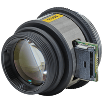 Mini Lente Cor Preto Foco Ajustável Comp Lente 25mm 28X34,2mm Leitor Cod Barramento 6GF35408EA030LL0 Siemens