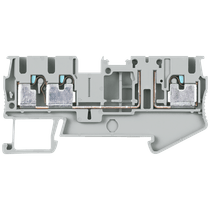 Conector Passagem Termoplástico Cinza 400V 20A 2,5Mm2 3 Conector 8WH60036CF00 Siemens