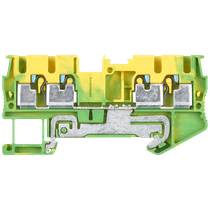 Conector Passagem Termoplástico Verde e Amarelo 2,5Mm2 8WH60040CF07 Siemens