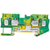 Conector Passagem Termoplástico Verde e Amarelo 4Mm2 8WH60040CG07 Siemens