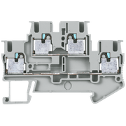 Conector Passagem Termoplástico Cinza 500V 26A 2,5Mm2 8WH60200AF00 Siemens