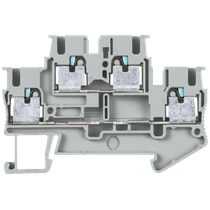 Conector Passagem Termoplástico Cinza 500V 26A 2,5Mm2 8WH60200AF00 Siemens