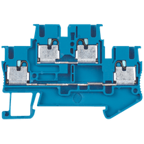 Conector Passagem Termoplástico Azul 500V 26A 2,5Mm2 8WH60200AF01 Siemens