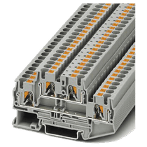 Conector Passagem Termoplástico Cinza 500V 28A 4Mm2 8WH60200AG00 Siemens