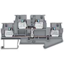 Conector Passagem Cinza 500V 28A 4Mm2 8WH60250AG00 Siemens