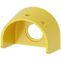 Colar Proteção 22mm Amarelo Para Botao 3SU19000EX300AA0 Siemens