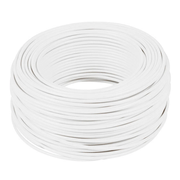 Cabo Flexivel 750V 70 Graus Celsius PVC 1mm Branco Superasticflex Prysmian