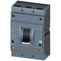 Disjuntor Caixa Moldada Tripolar Térmico/Magnético Ajustável 380VCA 1000A 110KA Sentron 3Va15107Ef320Aa0 Siemens