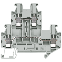 Conector Passagem Termoplástico Cinza 24A 2,5Mm2 8WH10200AF00 Siemens
