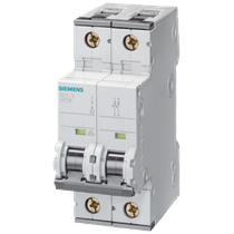 Disjuntor Mini Bipolar 25A 220/380VCA A 10KA Sentron 5Sy42255 Siemens
