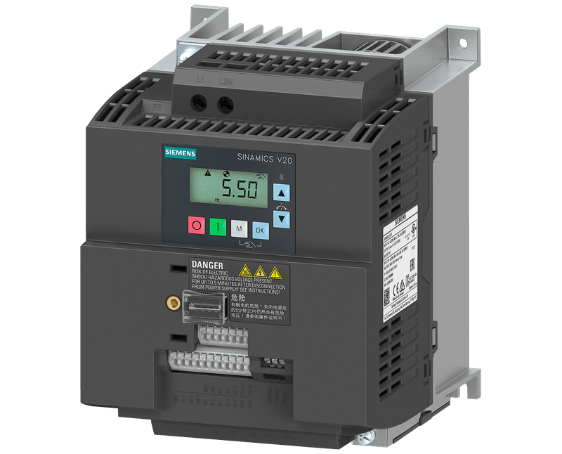 Inversor Frequência Monofásico/Trifásico 200-240VCA 11A 2,2KW 3CV