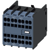 Bloco Contato Auxiliar Frontal 2Na+1Nf Para 3Rh/3Rt 3RH29112HA21 Siemens