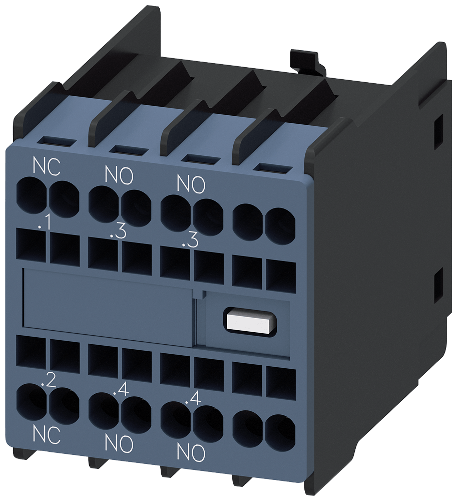 Bloco Contato Auxiliar Frontal 2Na+1Nf Para 3Rh/3Rt 3RH29112HA21 ...