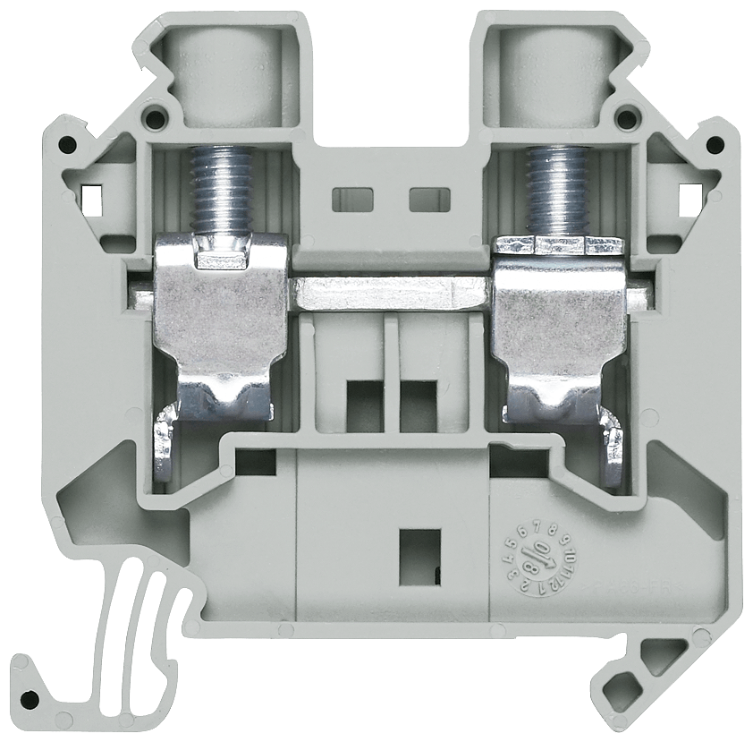 knoll1脚 Conector Multiplo Pe Pt 12B 600V 25A 6Mm2 112 Sindal - Dimensional