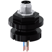 Adaptador Plugue M12 Tetrapolar  Entradas Cabo M20/M25 Capa IP67 3SU19000JJ100AA0 Siemens