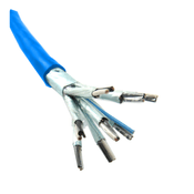 Cabo Instrumentação 105 Graus Celsius PVC Malha Cobre 2x1mm Azul 6XV18305EH10 Siemens