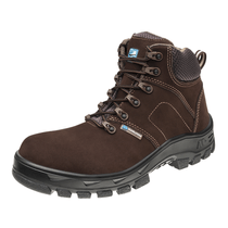 Bota De Segurança Nobuck Cadarço Bidensidade Bico De Composite Marrom Café 50B26CCX Tamanho 37 CA 42393 Marluvas