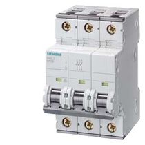 Disjuntor Mini Tripolar 63A 250/440VCA D 10KA Sentron 5sy43638 Siemens