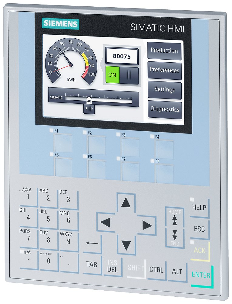 Simatic Hmi Kp400 Comfort 6AV21241DC010AX0 | Dimensional - Dimensional