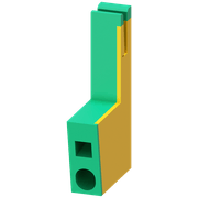 Terminal Mola Ip20 63A 10X60X35mm Para Chave Partida 3RA68703AC Siemens