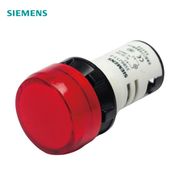 Sinaleiro Redondo Plastico Branco 22mm 125V LED 3SB62106AB601AA0 Siemens