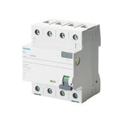 Disjuntor Diferencial Residual Tetrapolar 400V 80A 30Ma Siemens
