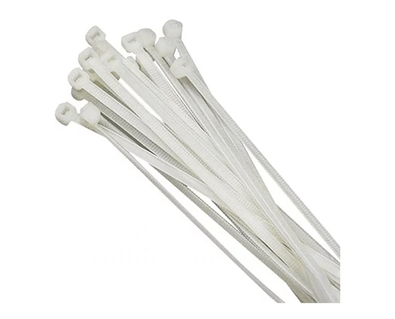 Abraçadeira Para Fios e Cabos 100X2,5mm Branco NT T18R Hellermann - Imagem ilustrativa - Ampliada posicionada para esquerda